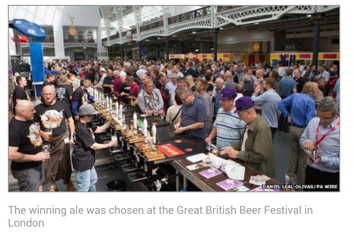 Best beer in Britain announced