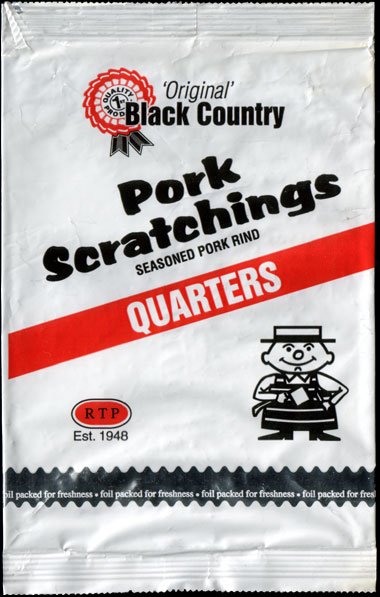 RTP, Black Country Original Pork Scratchings