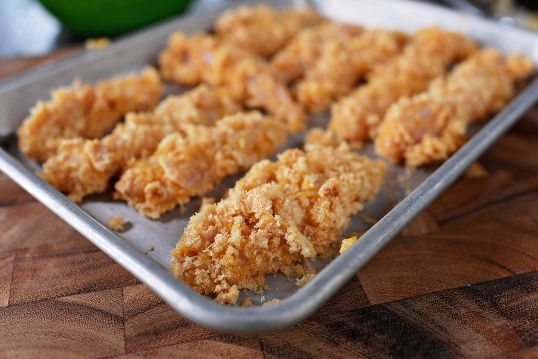 Pork Rind/Crunch Chicken Strips Recipe