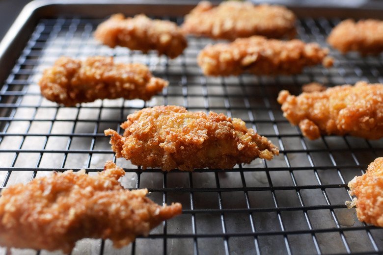 Pork Rind/Crunch Chicken Strips Recipe