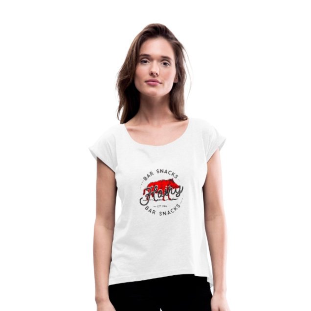 Women's Hairy Bar Snacks Boar Tee Shirt