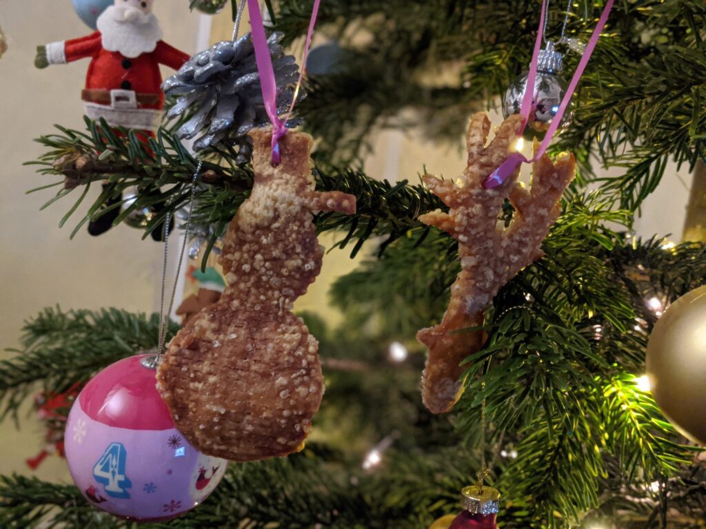 Pork Crackling Christmas Decorations