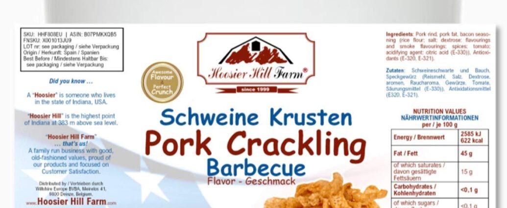 Pork Crackling in a Bucket by Hoosier Hill Farm