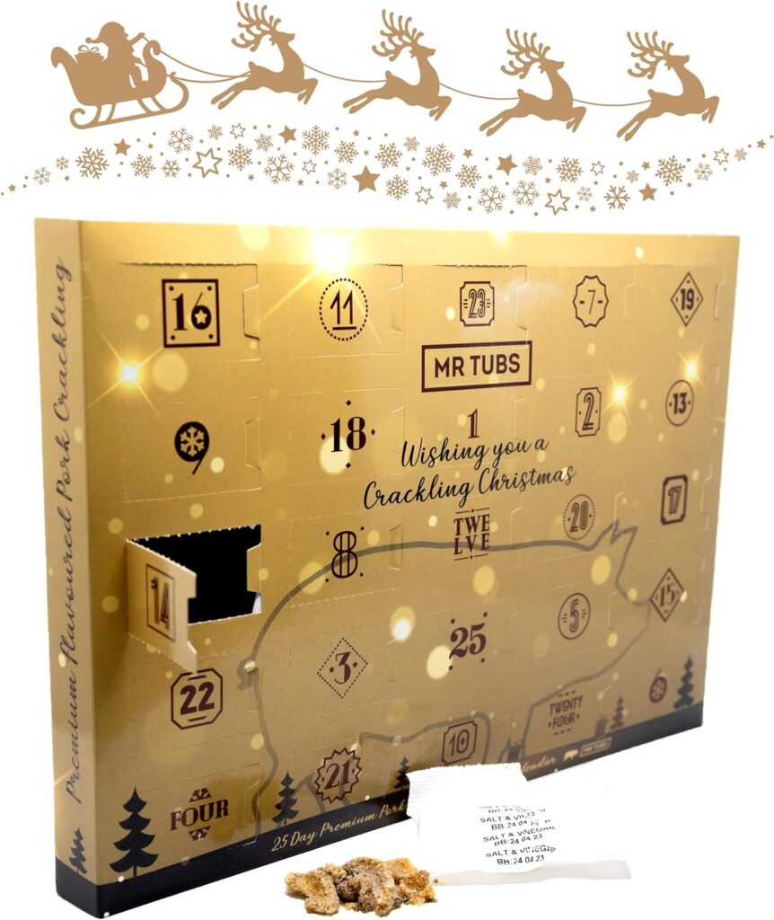 Mr Tubs Pork Crackling Advent Calendar
