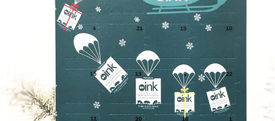 Oink Pork Scratchings Advent Calendar