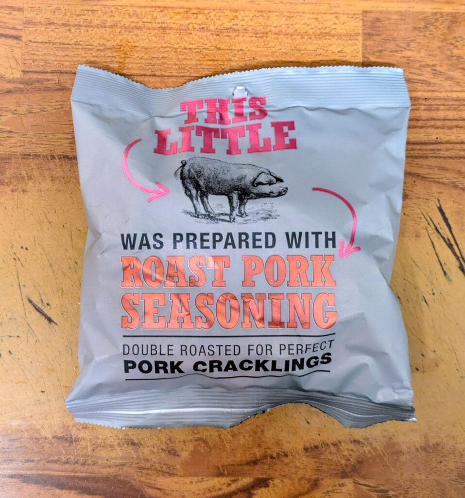 This Little Pig Roast Pork Cracklings